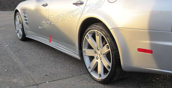 2005-2010 Maserati Quattroporte Side Skirts