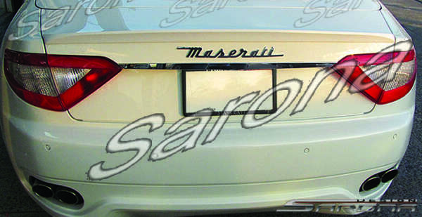 2007-2013 Maserati GranTurismo Trunk Wing