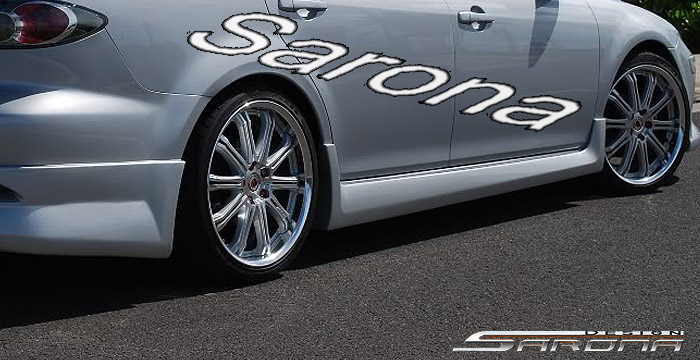 2003-2008 Mazda Mazda6 Side Skirts 2003-2008 Mazda Mazda6 Side Skirts