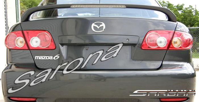 2003-2006 Mazda Mazda6 Trunk Wing 2003-2006 Mazda Mazda6 Trunk Wing