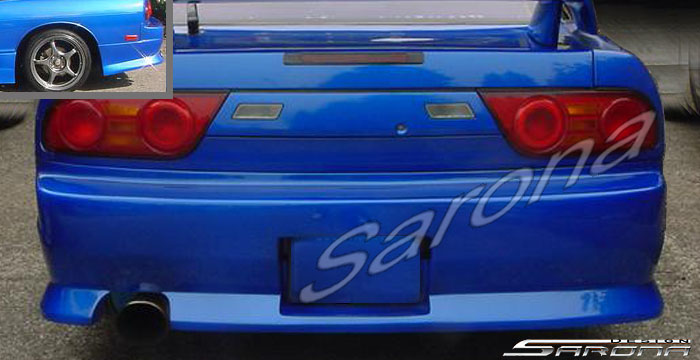 1989-1994 Nissan 240SX Rear Bumper 1989-1994 Nissan 240SX Rear Bumper