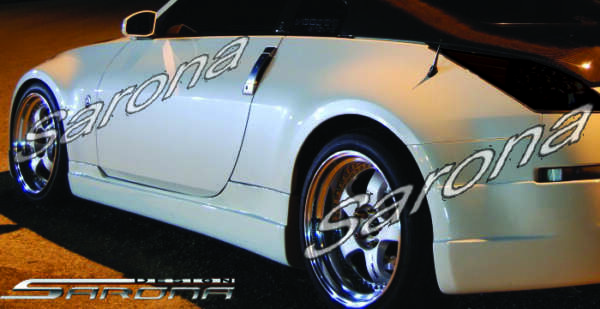 2003-2008 Nissan 350Z Side Skirts 2003-2008 Nissan 350Z Side Skirts