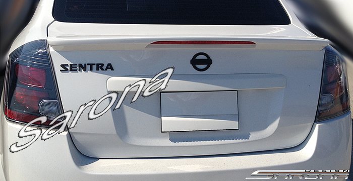 2007-2012 Nissan Sentra Trunk Wing 2007-2012 Nissan Sentra Trunk Wing