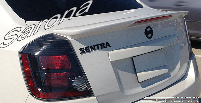 2007-2012 Nissan Sentra Trunk Wing 2007-2012 Nissan Sentra Trunk Wing