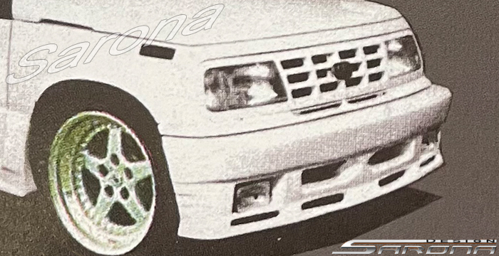 1989-1994 Suzuki Sidekick Front Bumper