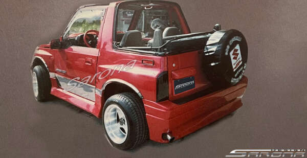 1989-1994 Suzuki Sidekick Side Skirts