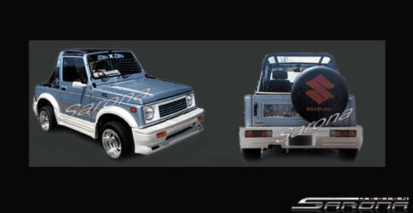 1980-1995 Suzuki Samurai Rear Bumper