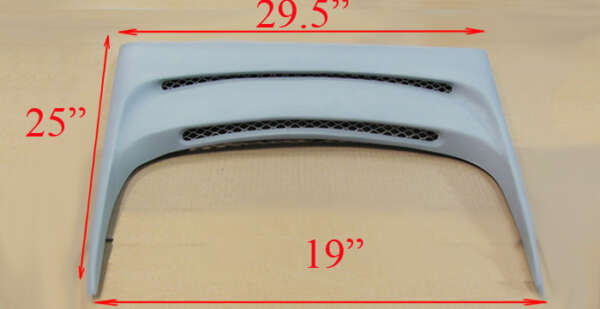 1980-2013 Universal All Universal Hood Scoop