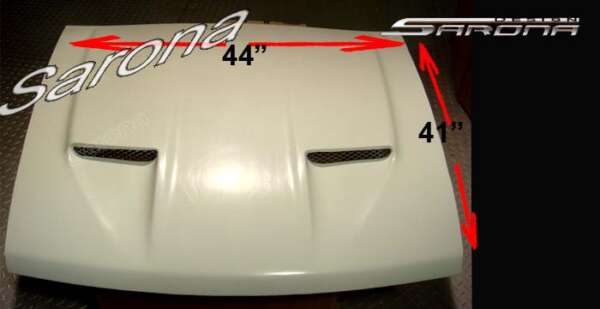 1970-2008 Universal All Universal Hood Scoop