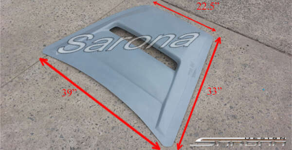 1970-2015 Universal All Universal Hood Scoop