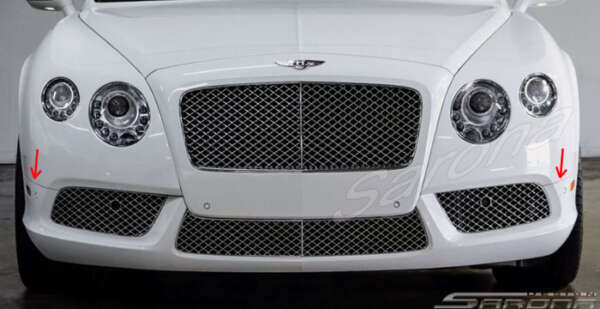 2012-2015 Bentley Continental GTC Front Bumper