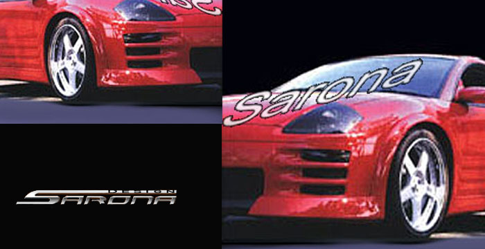 2000-2004 Mitsubishi Eclipse Front Add-On 2000-2004 Mitsubishi Eclipse Front Add-On
