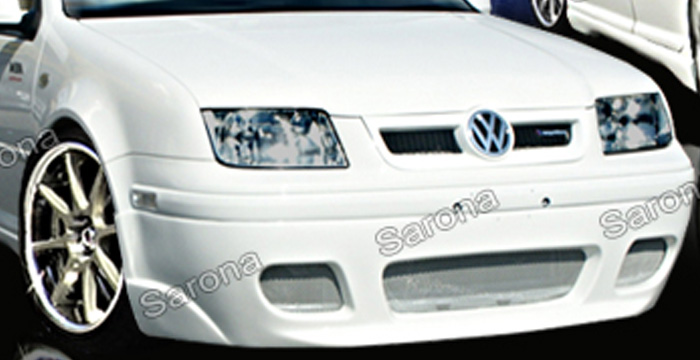 1999-2003 Volkswagen Jetta Front Add-On 1999-2003 Volkswagen Jetta Front Add-On