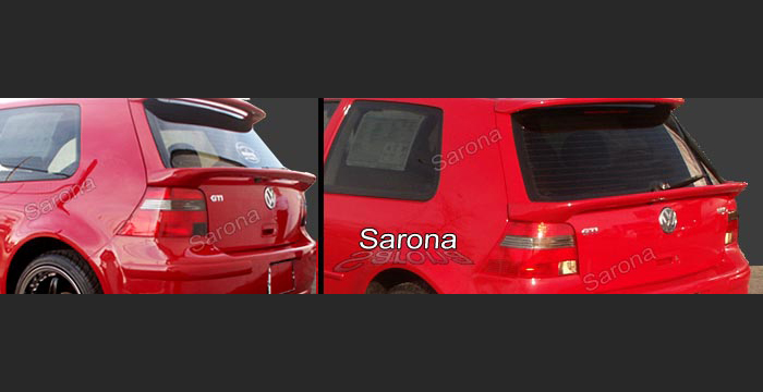 1999-2004 Volkswagen Golf Trunk Wing 1999-2004 Volkswagen Golf Trunk Wing