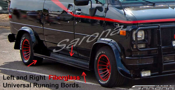 1970-1995 GMC Vandura Running Boards