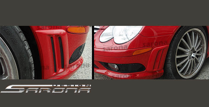 2003-2008 Mercedes-Benz SL Air Scoop