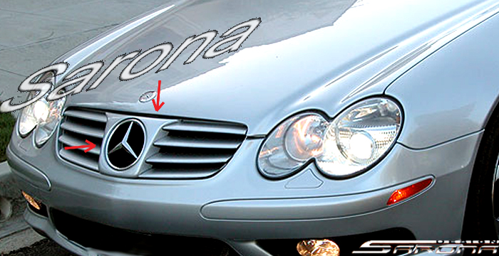 2003-2008 Mercedes-Benz SL Grill