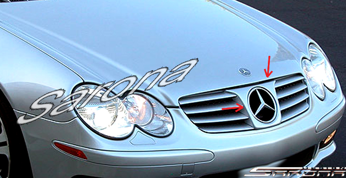 2003-2008 Mercedes-Benz SL Grill