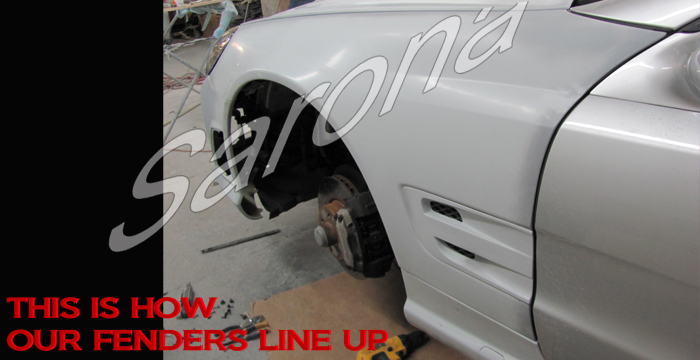 2009-2012 Mercedes-Benz SL Fenders 2009-2012 Mercedes-Benz SL Fenders
