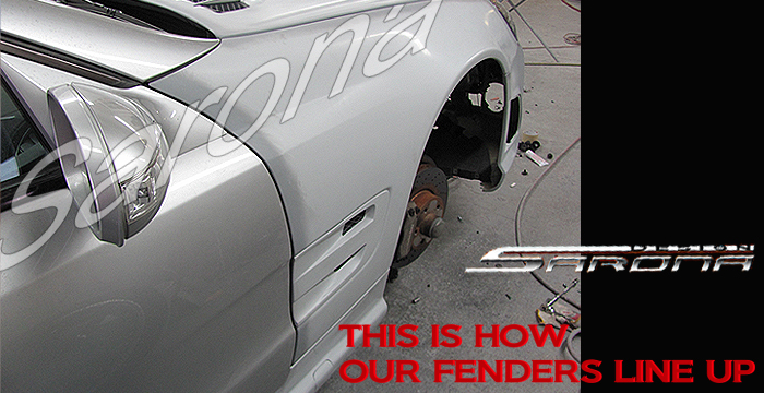 2009-2012 Mercedes-Benz SL Fenders 2009-2012 Mercedes-Benz SL Fenders