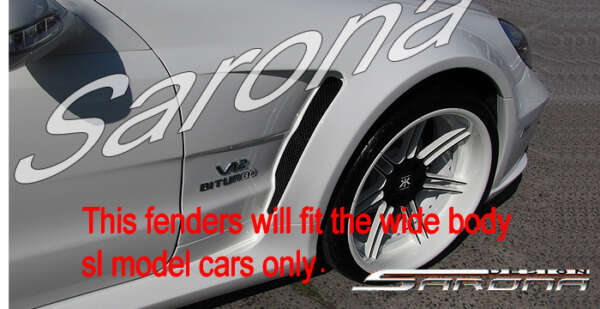 2009-2012 Mercedes-Benz SL Fenders