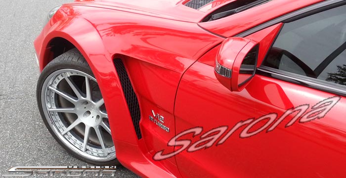2009-2012 Mercedes-Benz SL Fenders 2009-2012 Mercedes-Benz SL Fenders
