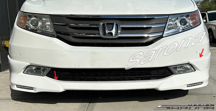 2011-2013 Honda Odyssey Front Add-On 2011-2013 Honda Odyssey Front Add-On