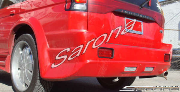 2000-2003 Mitsubishi Montero Sport Rear Bumper