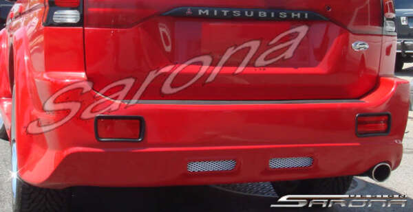 2000-2003 Mitsubishi Montero Sport Rear Bumper