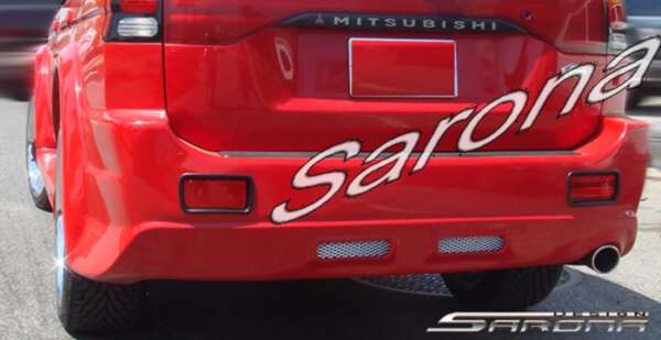 2000-2003 Mitsubishi Montero Sport Rear Bumper