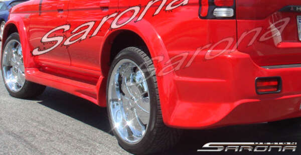1997-2003 Mitsubishi Montero Sport Side Skirts