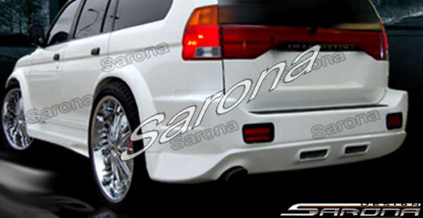 1997-1999 Mitsubishi Montero Sport Rear Bumper