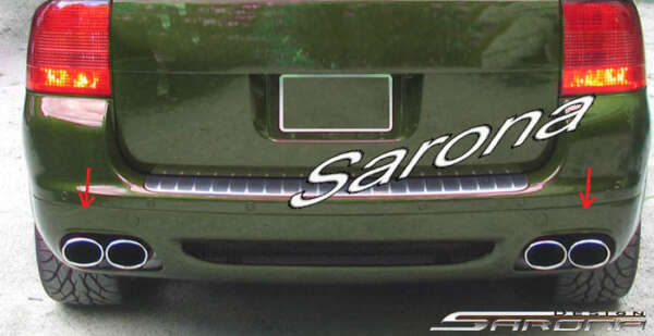 2002-2007 Porsche Cayenne Rear Add-On