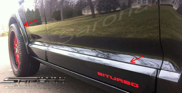 2002-2006 Porsche Cayenne Side Skirts