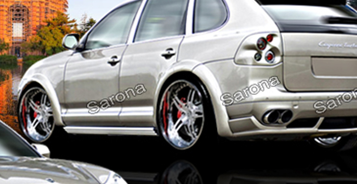 2007-2011 Porsche Cayenne Side Skirts 2007-2011 Porsche Cayenne Side Skirts