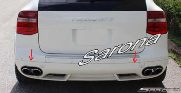 2008-2010 Porsche Cayenne Rear Add-On