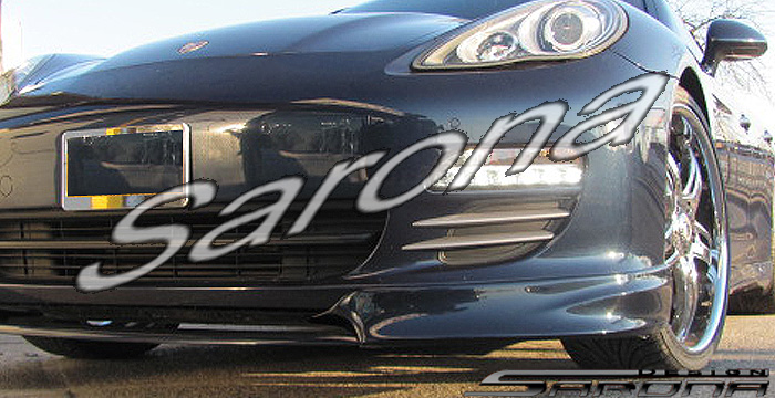 2010-2013 Porsche Panamera Front Add-On 2010-2013 Porsche Panamera Front Add-On
