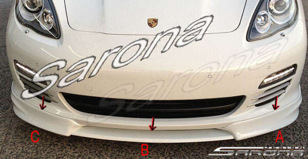 2010-2013 Porsche Panamera Front Add-On