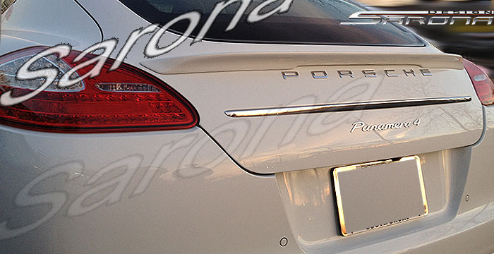 2010-2013 Porsche Panamera Trunk Wing 2010-2013 Porsche Panamera Trunk Wing