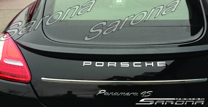 2010-2013 Porsche Panamera Trunk Wing 2010-2013 Porsche Panamera Trunk Wing