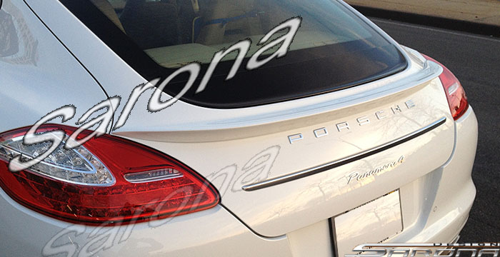2010-2013 Porsche Panamera Trunk Wing 2010-2013 Porsche Panamera Trunk Wing