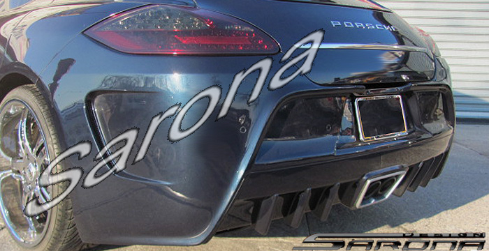 2010-2013 Porsche Panamera Rear Bumper 2010-2013 Porsche Panamera Rear Bumper