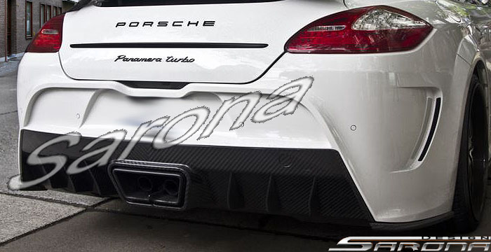2010-2013 Porsche Panamera Rear Bumper 2010-2013 Porsche Panamera Rear Bumper