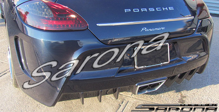 2010-2013 Porsche Panamera Rear Bumper 2010-2013 Porsche Panamera Rear Bumper
