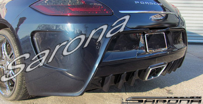 2010-2013 Porsche Panamera Rear Bumper 2010-2013 Porsche Panamera Rear Bumper