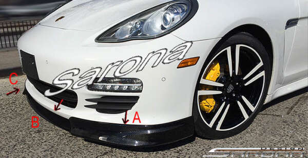 2010-2013 Porsche Panamera Front Add-On