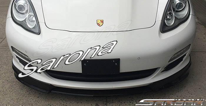 2010-2013 Porsche Panamera Front Add-On 2010-2013 Porsche Panamera Front Add-On