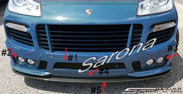 2007-2012 Porsche Cayenne Front Add-On