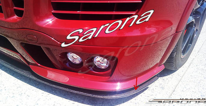 2007-2012 Porsche Cayenne Front Add-On 2007-2012 Porsche Cayenne Front Add-On
