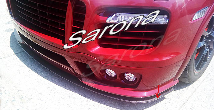 2007-2012 Porsche Cayenne Front Add-On 2007-2012 Porsche Cayenne Front Add-On